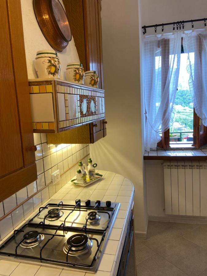 Residenza Antico Borgo Del Pozzo Lejlighedshotel Tramonti Eksteriør billede